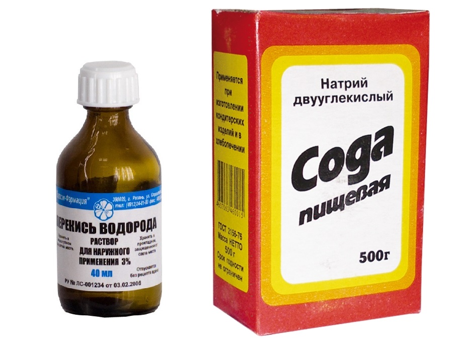 Сода и перекись