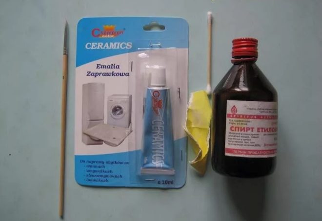 Ремонт эмали
